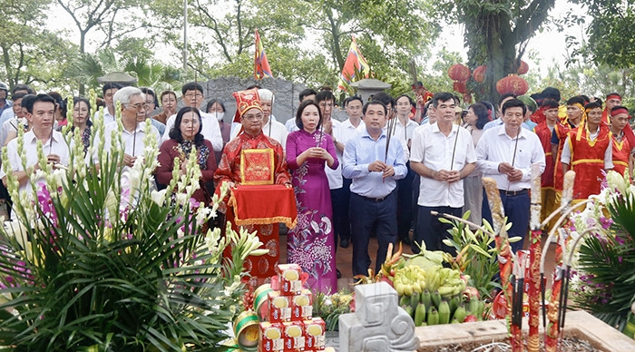Lễ dâng hương tưởng niệm 772 năm ngày mất của An Sinh Vương Trần Liễu